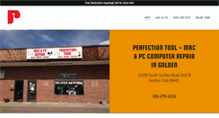 Desktop Screenshot of perfectiontoolrepair.com